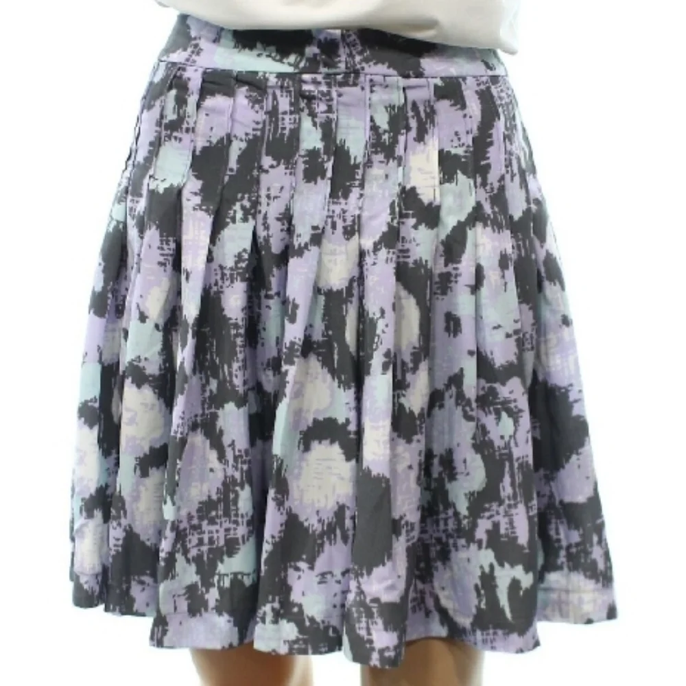 Anthropologie Watercolor Skirt S